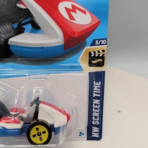 Hot Wheels Mario Kart Standard Kart Toy - Blue, Red, White, Black - Picture 4 of 12